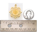 14k Gold Saint Christopher Religious Medal