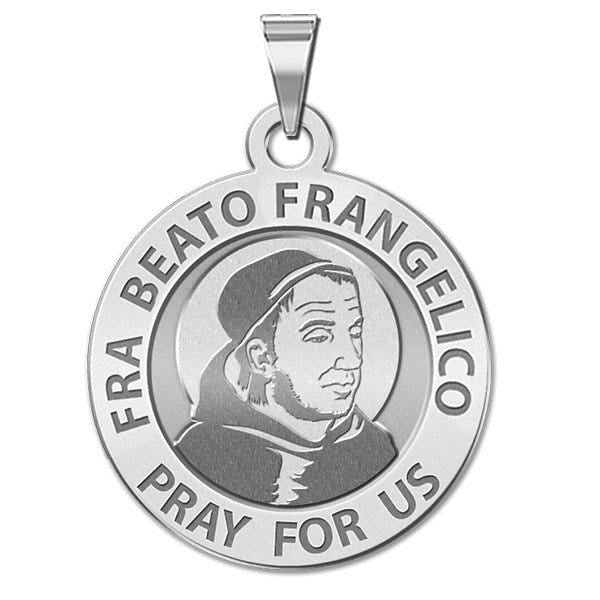 Fra Beato Frangelico Round Religious Medal "EXCLUSIVE"
