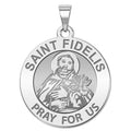 Saint Fidelis Round Religious Medal  "EXCLUSIVE"