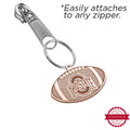Ohio State University Football Logo Zipper Pull