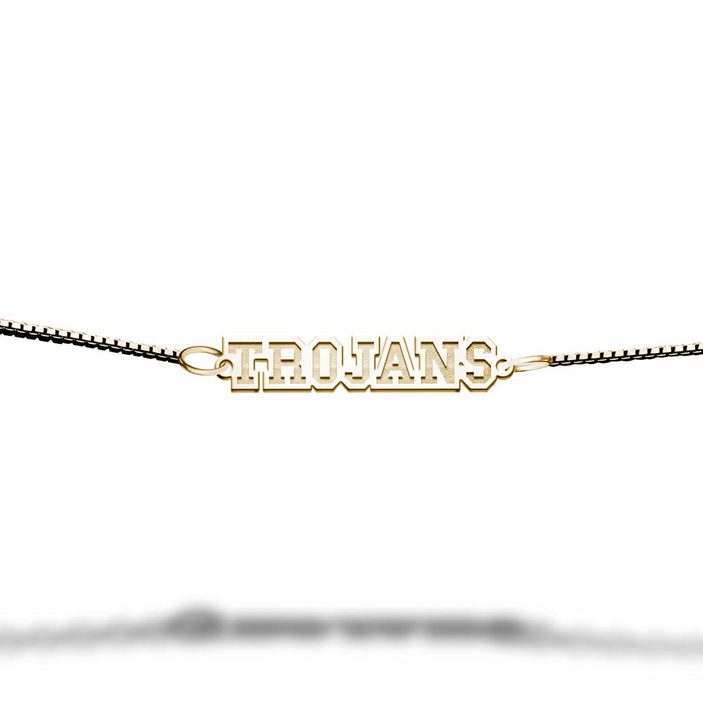 USC Block Trojans Bracelet
