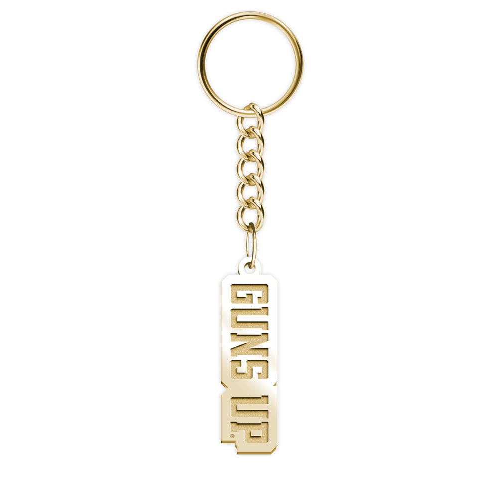 Texas Tech Guns Up Block Keychain