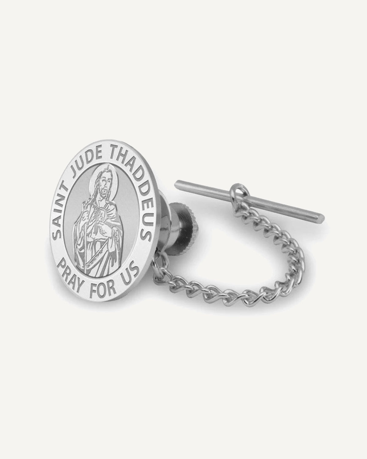 Saint Jude Thaddeus Religious Tie Tack