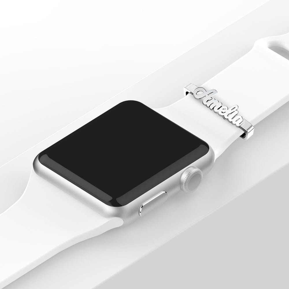 Smart Watch Name Charm