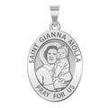 Saint Gianna Beretta Molla Oval Religious Medal
