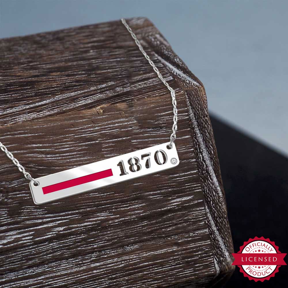 Ohio State University Scarlet Line Necklace