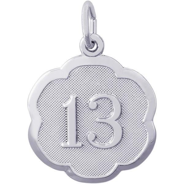 Number 13 Engravable