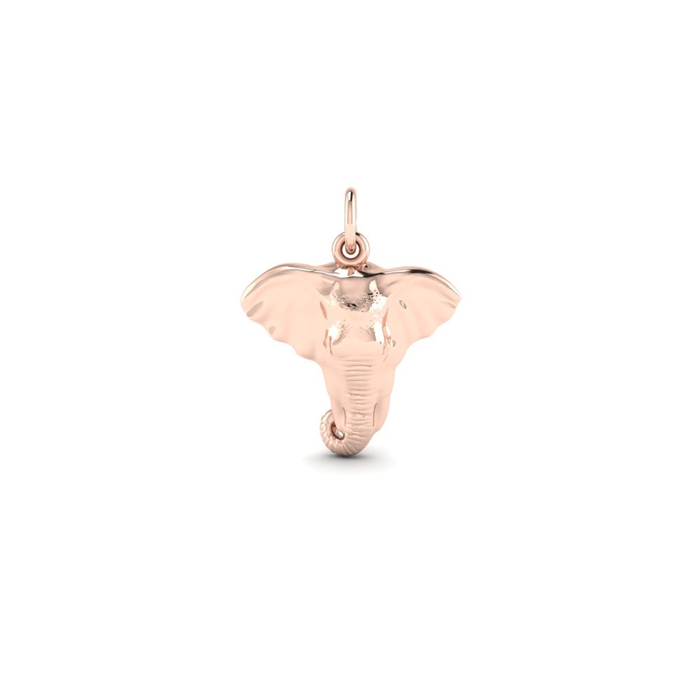 Elephant Head Charm