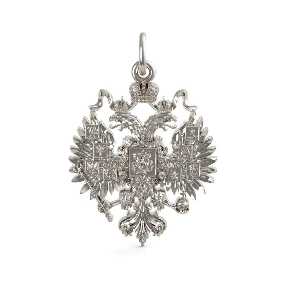 Russian Eagle Charm