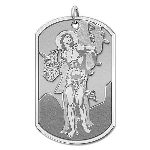 Saint Sebastian - Dog Tag Religious Medal