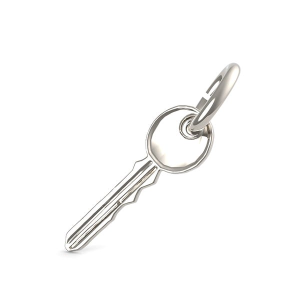House Key Accent Charm