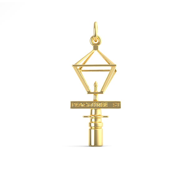 Peachtree Street Lamp Post Charm