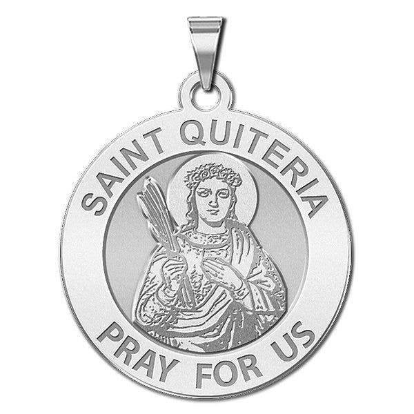 Saint Quiteria Religious Medal