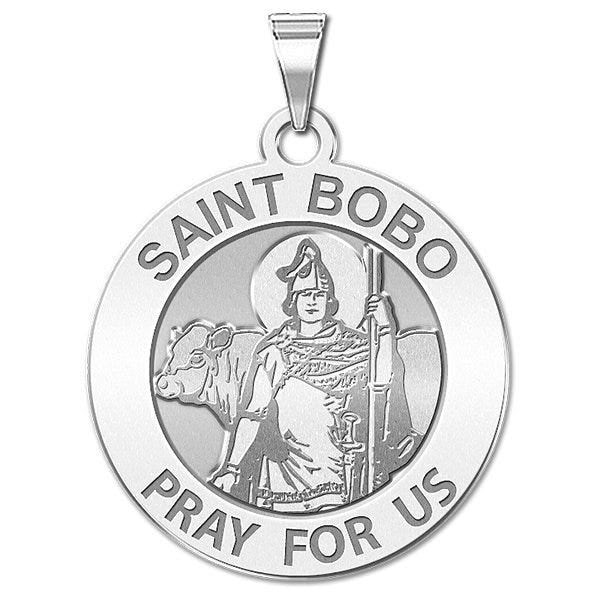 Saint Bobo Round Religious Medal "EXCLUSIVE"