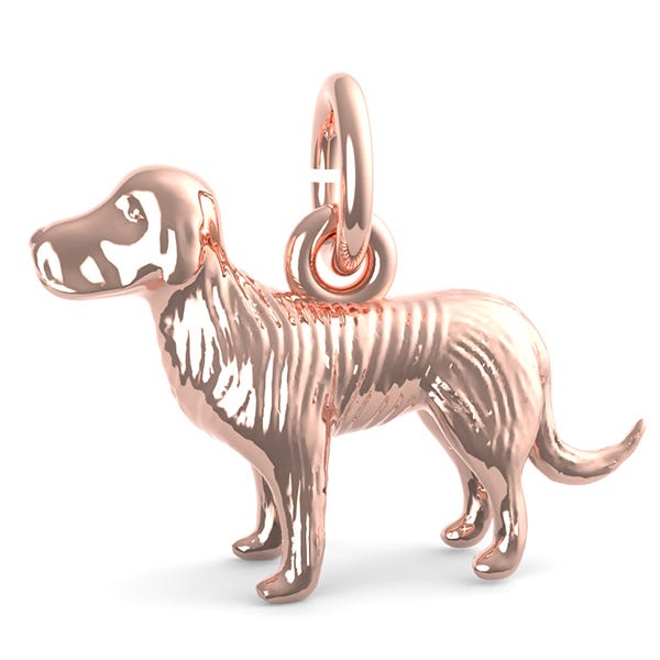 St. Bernard Dog Charm