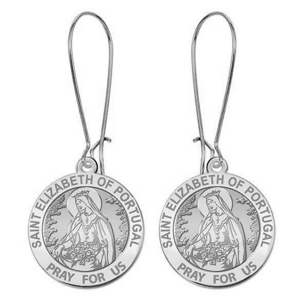 Saint Elizabeth of Portugal Earrings "EXCLUSIVE"