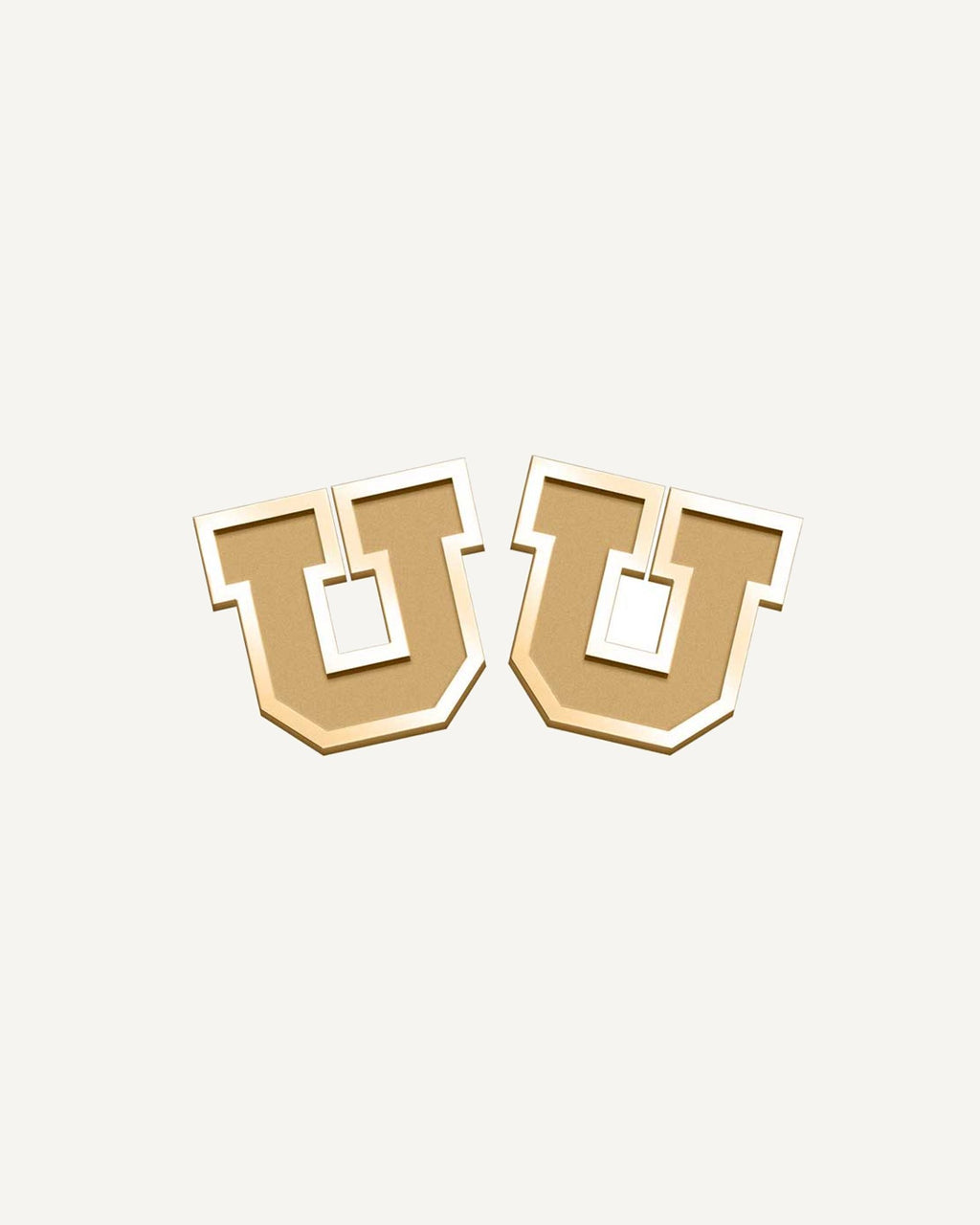 Pair of University of Utah Big U Cuff Links