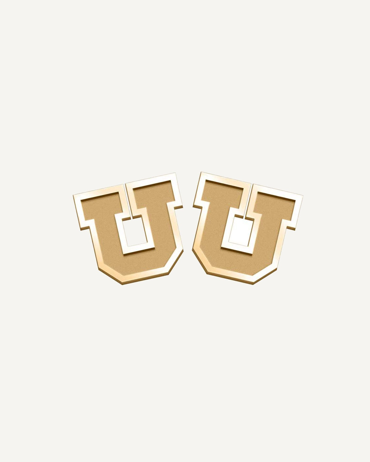 Pair of University of Utah Big U Cuff Links