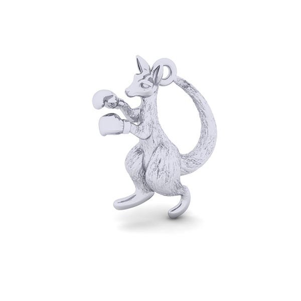 Boxing Kangaroo Charm
