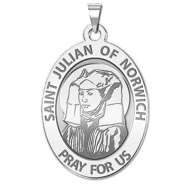 Saint Julian of Norwich Religious Medal