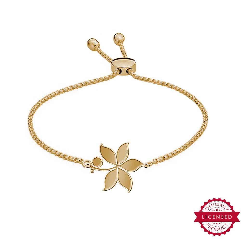 Ohio State University Buckeye Leaf Bracelet