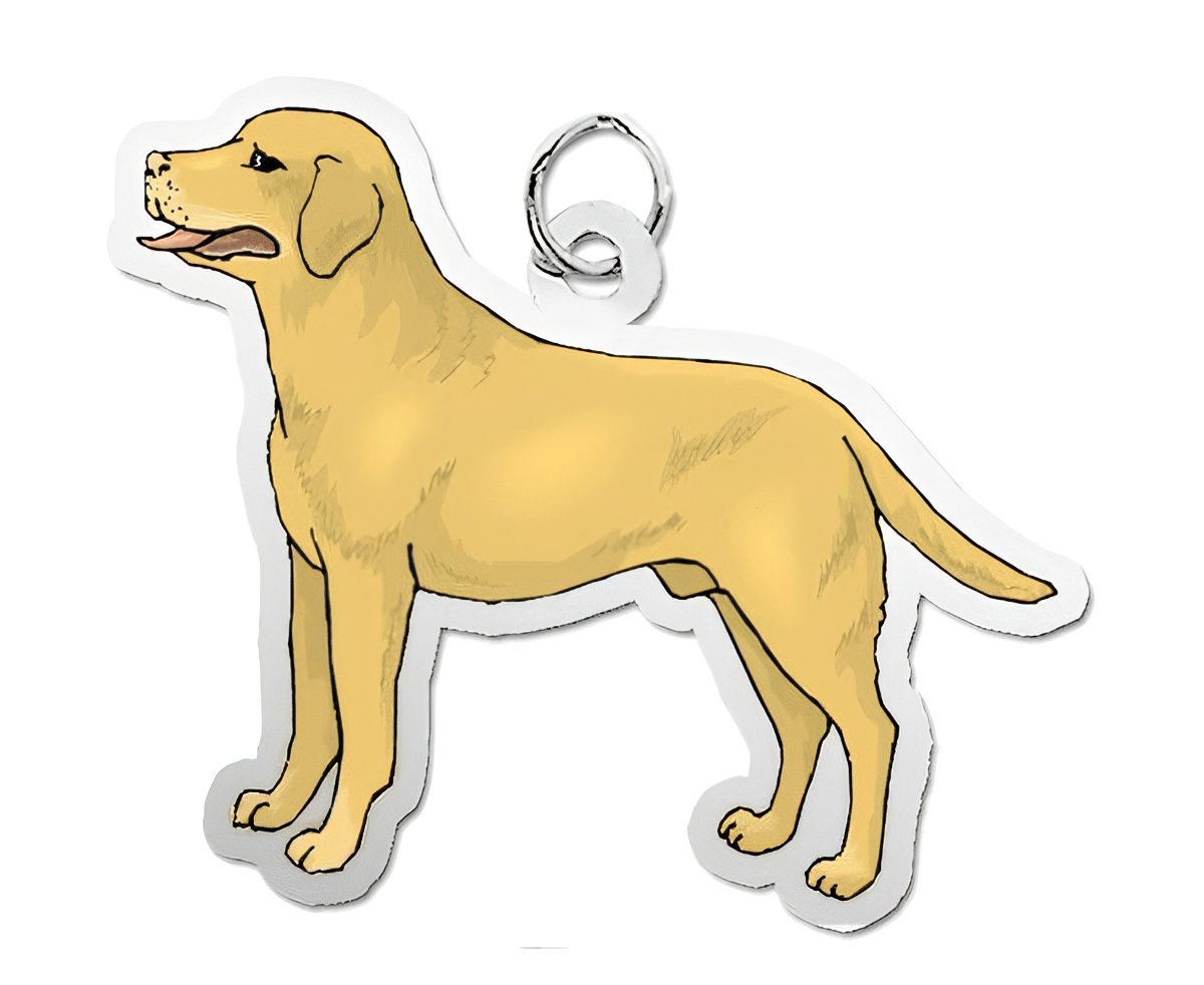 Dog -  Yellow Labrador Retriever Charm