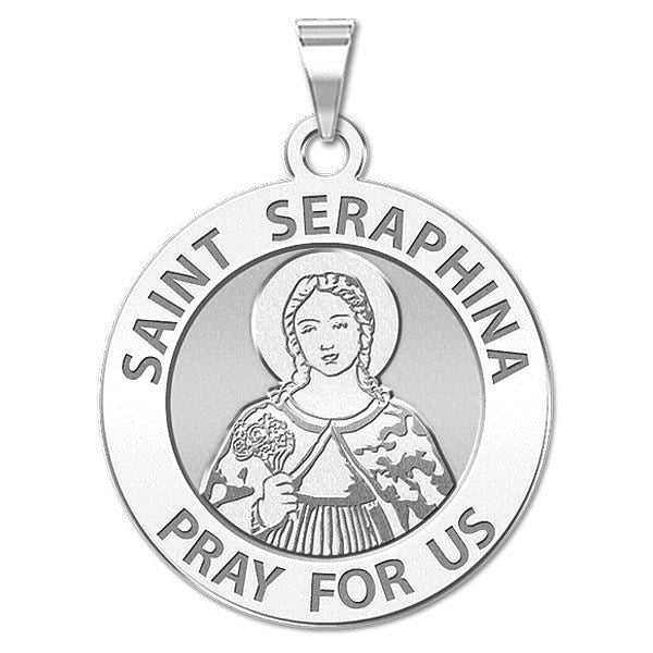 Saint Seraphina Religious Medal