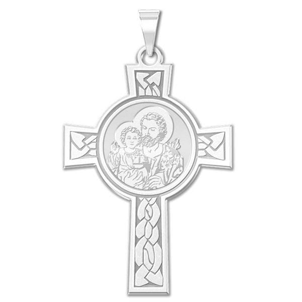 Saint Joseph Cross Religious Medal  "EXCLUSIVE"