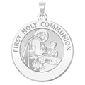 First Holy Communion Religious Medal (for a Boy)