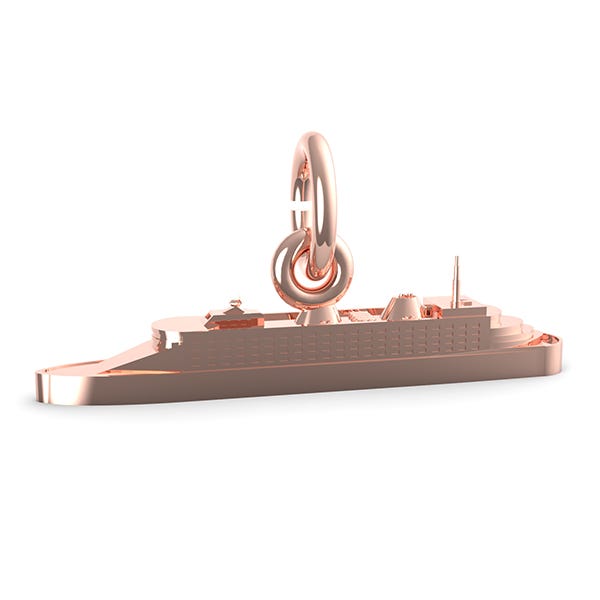 Small Ocean Liner Charm