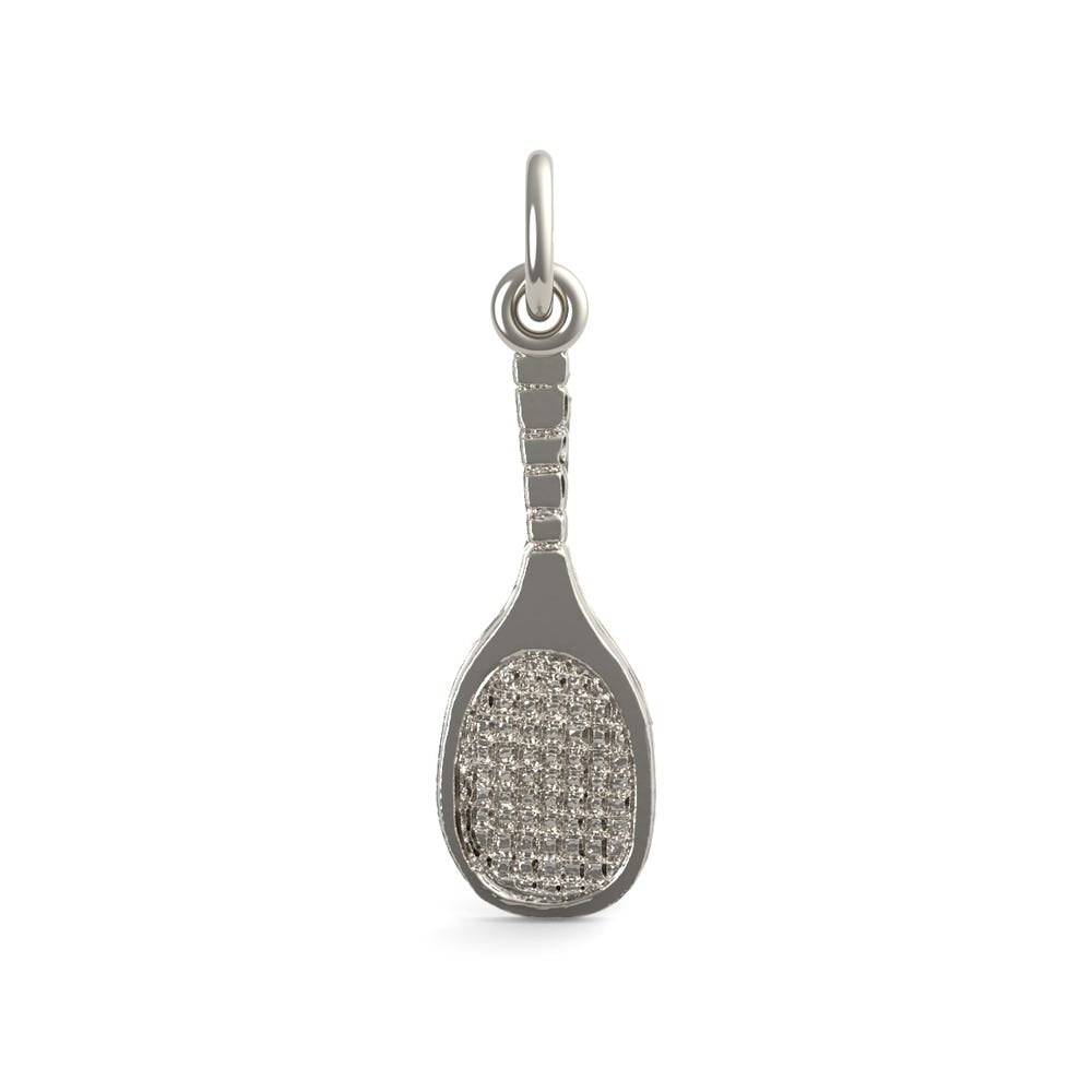 Racquetball Racquet Accent Charm