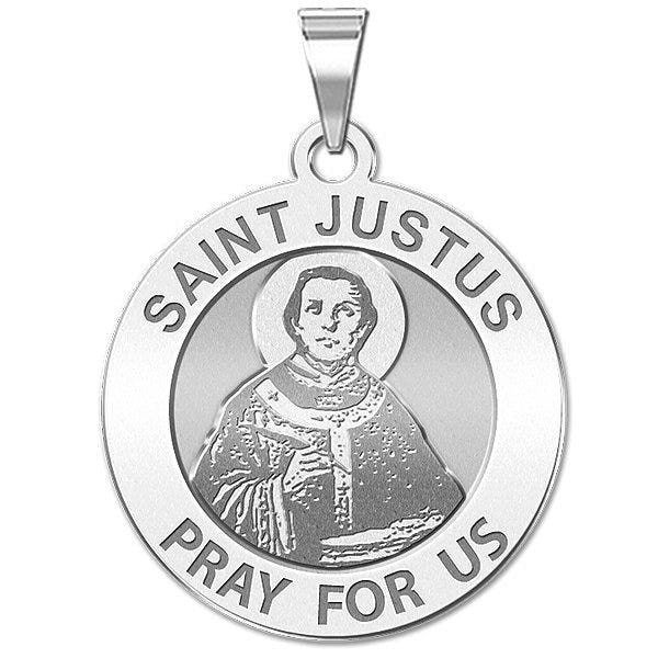 Saint Justus Religious Medal  "EXCLUSIVE"