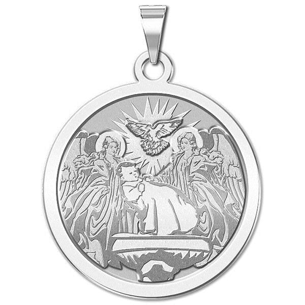 "EXCLUSIVE" Baptism Religious Medal