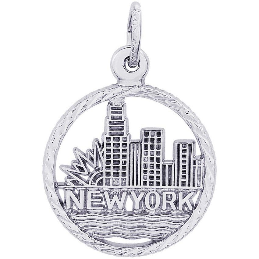 New York Skyline Engravable