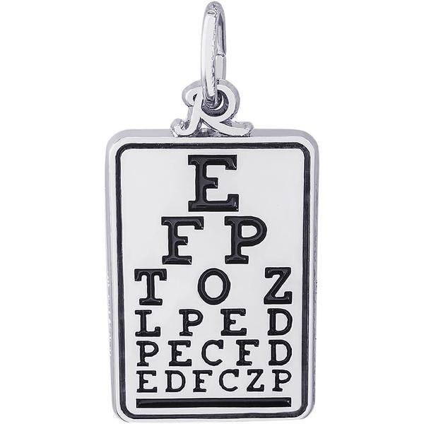 Eye Chart Engravable