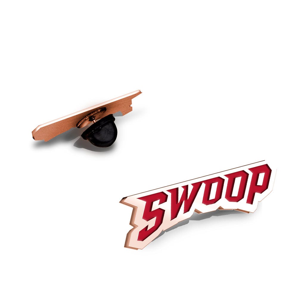University of Utah Swoop Pin