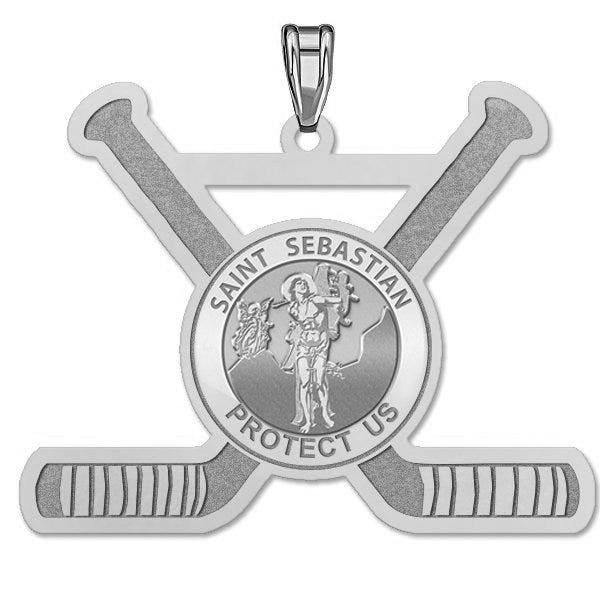 Saint Sebastian Hockey Pendant