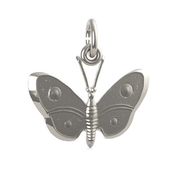 Spotted Wings Butterfly Charm