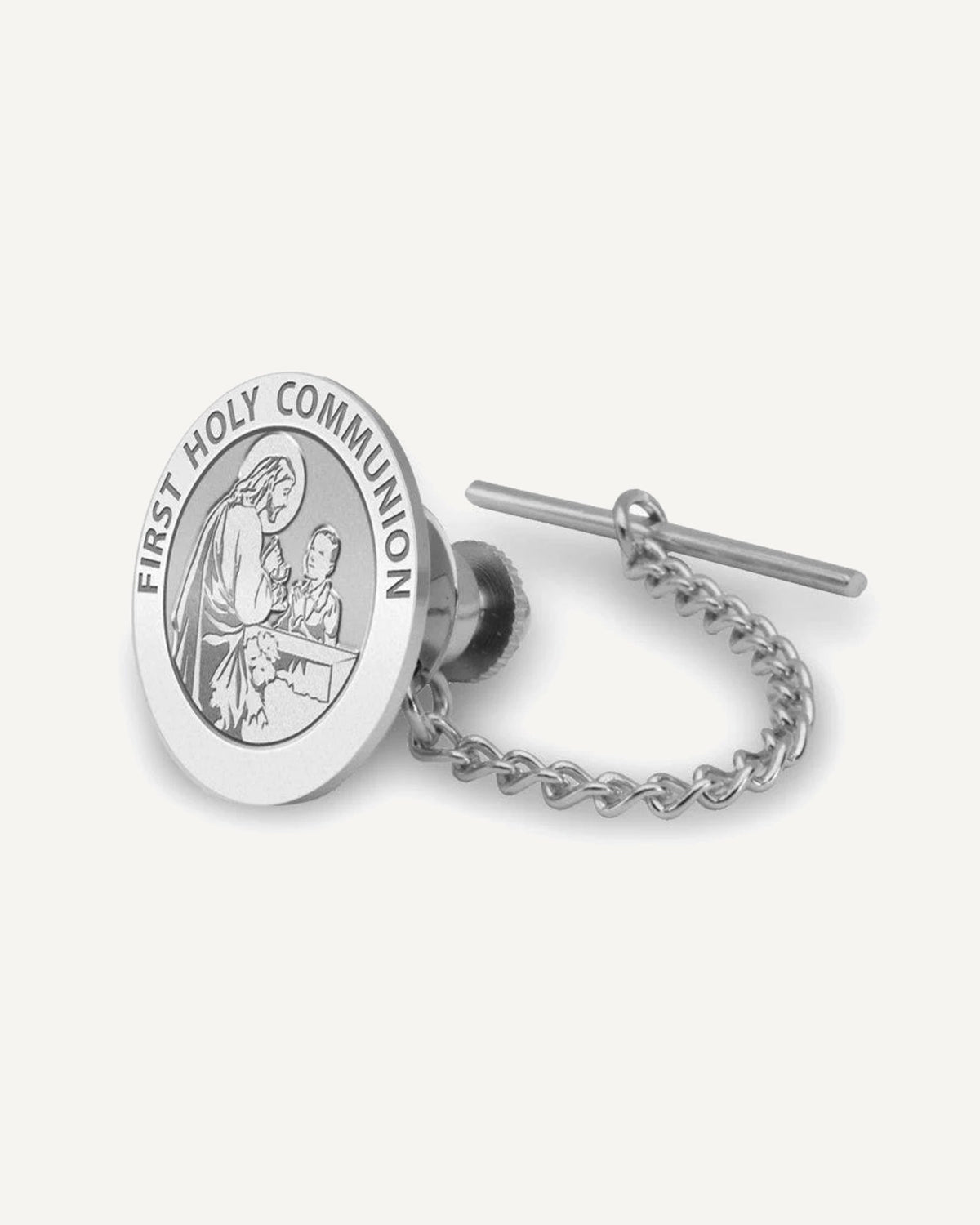 First Holy Communion (Boy) Religious Tie Tack  "EXCLUSIVE"