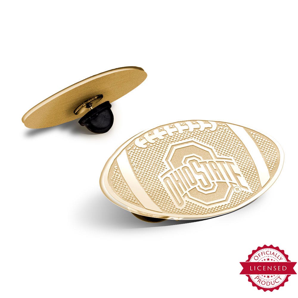 Ohio State University Football Logo Pin