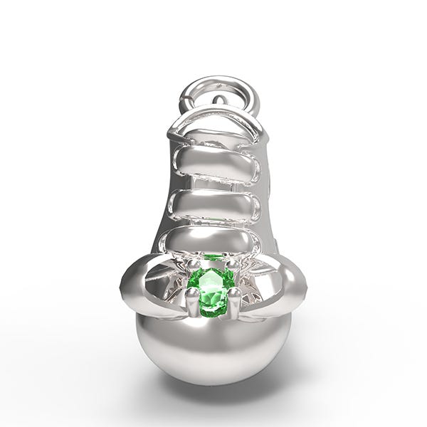 May Baby Bootie Charm