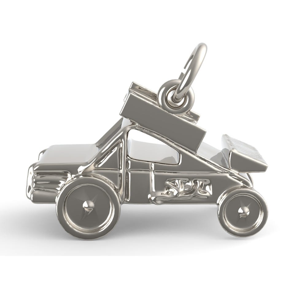 Winged Sprint Car Charm