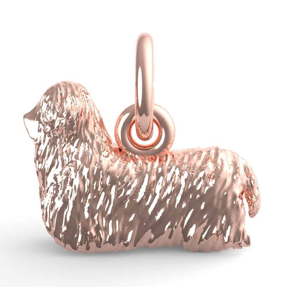 Lhasa Apso Dog Charm