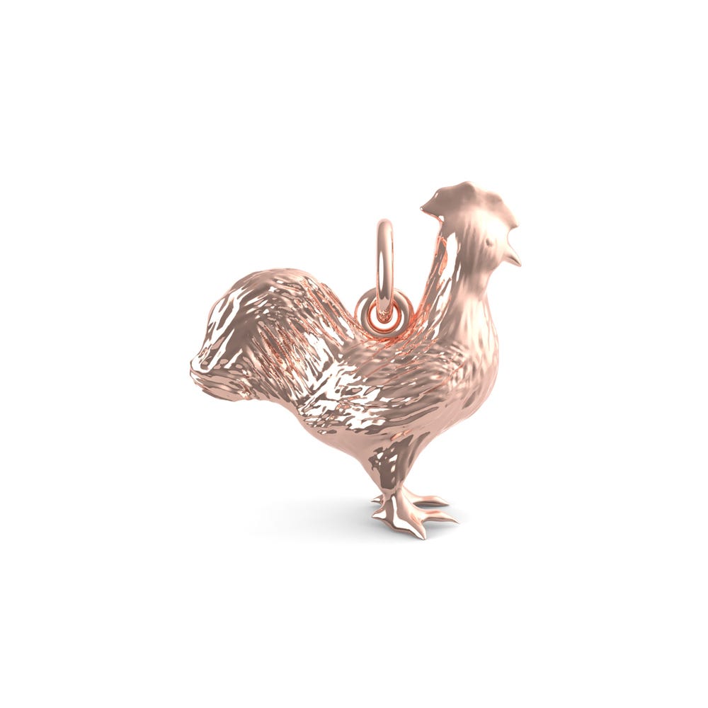 Rooster Charm