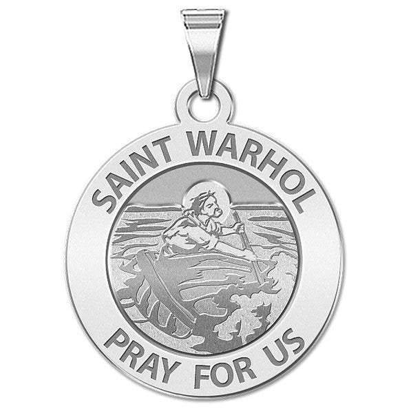 Saint Warhol Religious Medal - "EXCLUSIVE"