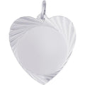 Heart Disc Engravable