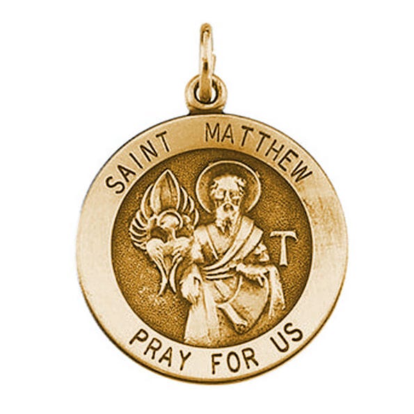 Saint Matthew Religious Medal