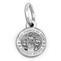 Saint Francis of Assisi "Protect My Dog" Round  Picture Locket