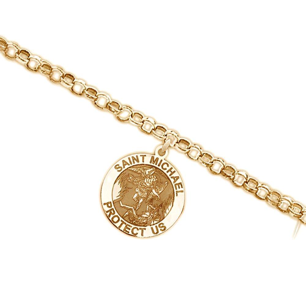 Saint Michael Religious Anklet - "EXCLUSIVE"