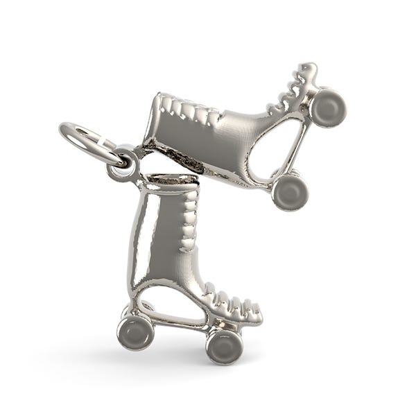 Roller Skates Accent Charm